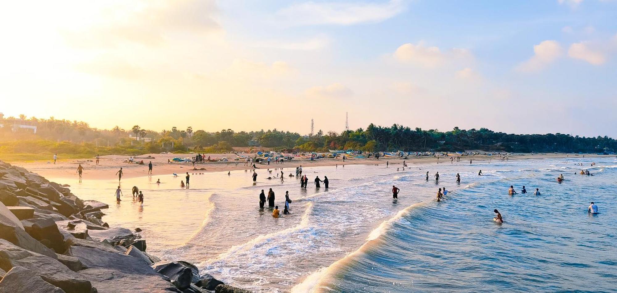 Serenity Sands Beach Resort Pondicherry Exterior foto